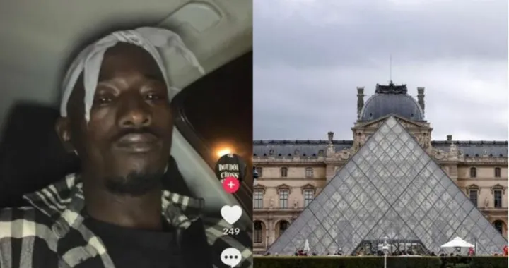 Jedan od pljačkaša iz Louvrea je manja TikTok zvijezda, snimao trikove na motoru/Screenshto