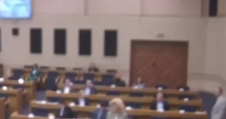 NSRS, sjednica, Đorđe Vučinić, izbacivanje sa sjednice/Prtsc