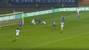 Nardin Mulahusejnović pogodio protiv Sigme (FOTO: Screenshot)/Foto: 