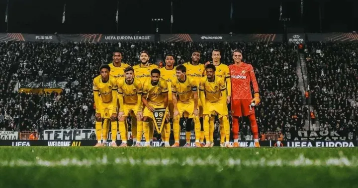 Armin Gigović dobio crveni protiv PAOK-a (FOTO: Young Boys)/Foto: 