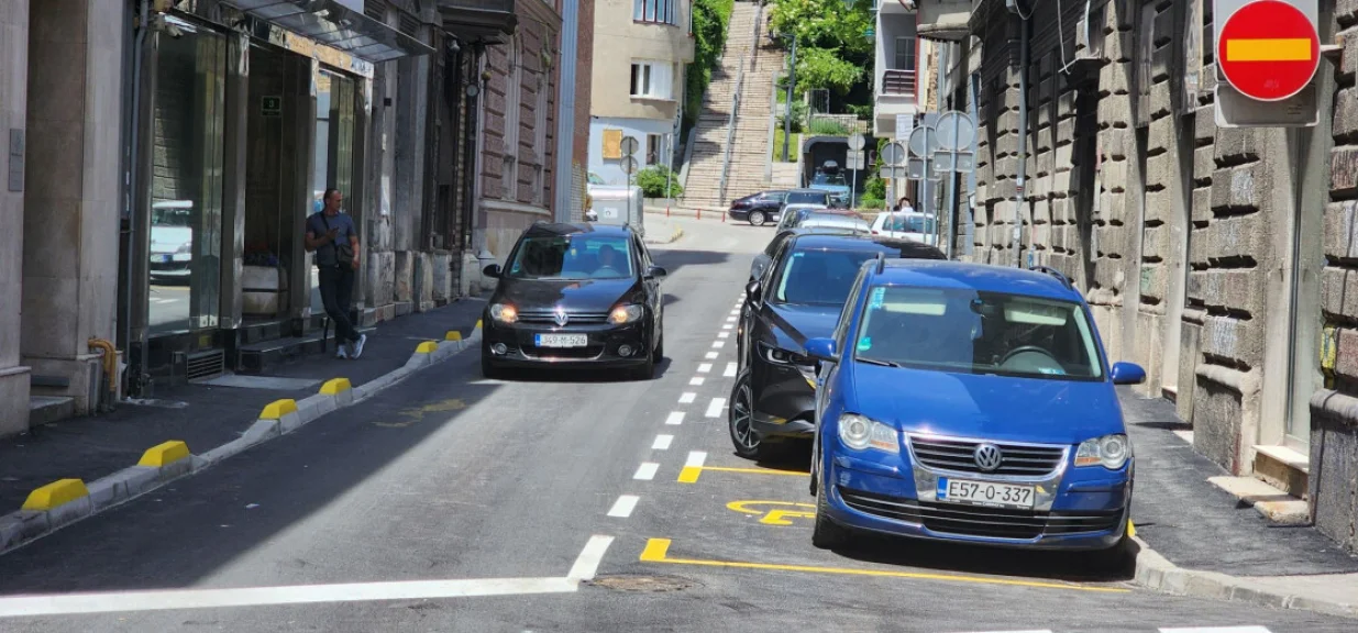 Okončani radovi na sanaciji saobraćajnice u Ulici Kaptol vrijedni 102.644 KM/Foto: Općina Centar