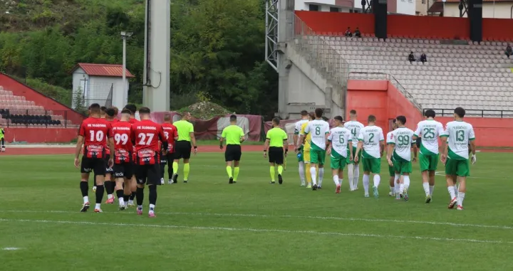 FK Sloboda - FK Budućnost Banovići (FOTO: Sport1)/Foto: 