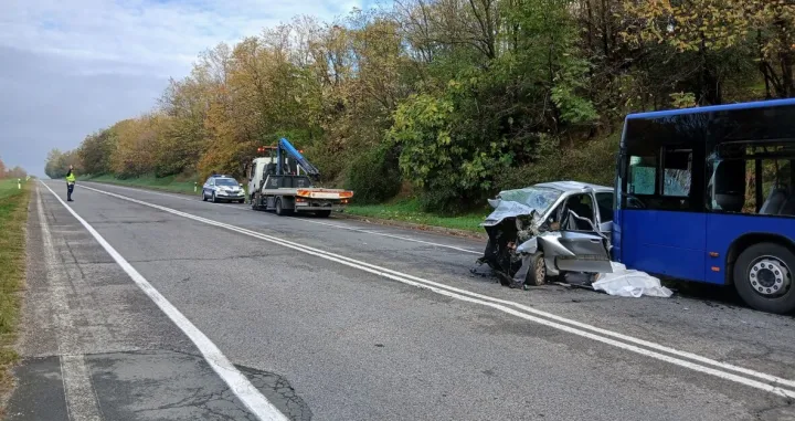 Citroen je potpuno uništen/Telegraf.rs/