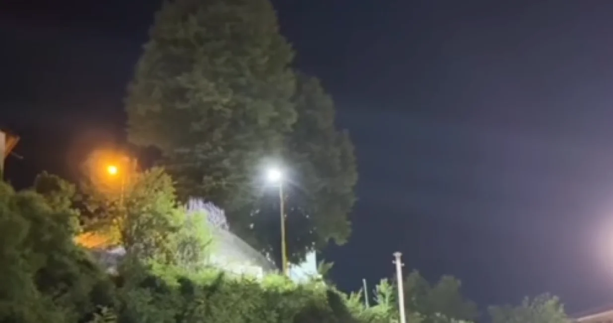 Crkva, Srebrenica, noć na godišnjicu genocida u Srebrenici, ori se Baja Mali Knindža/Prtsc