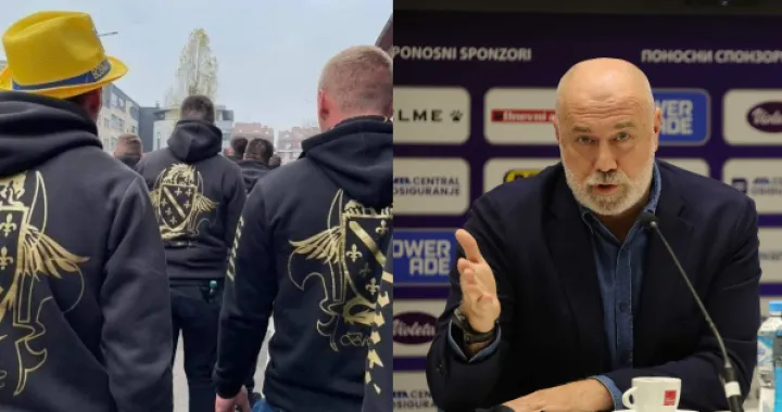 Ljuti Krajišnici i Sergej Barbarez/Foto: 