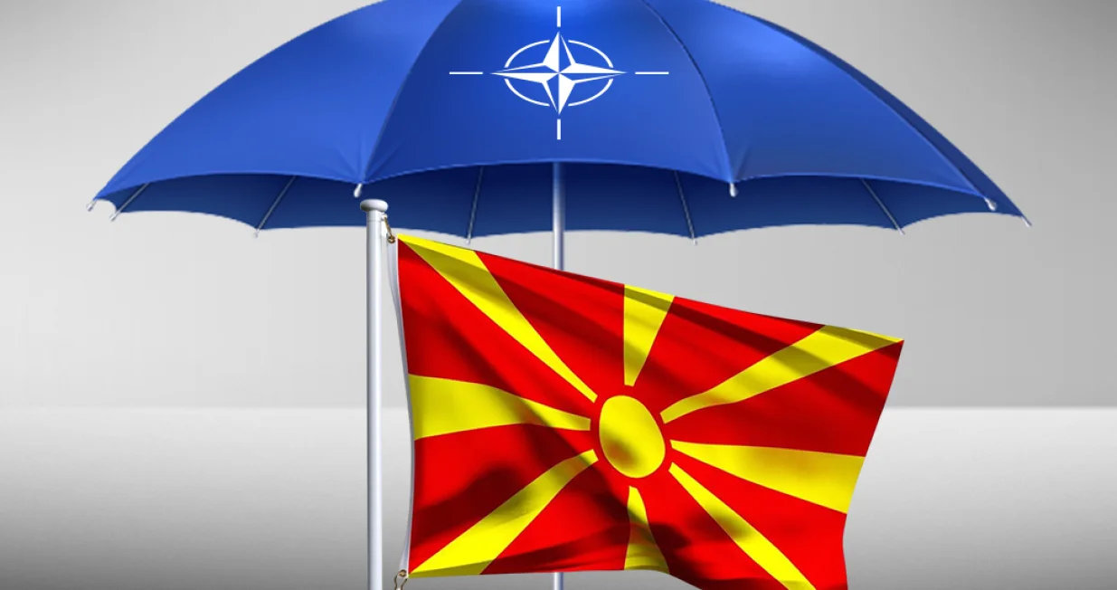 vizual za kolumnu đure kozara, Makedonskih pet godina u NATO-u/Benjamin Krnić