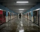 FILE PHOTO: A member of the military walks through a recently reconditioned area of the Penitenciaria del Litoral prison, in Guayaquil, Ecuador April 9, 2025. REUTERS/Santiago Arcos/File Photo/Santiago Arcos