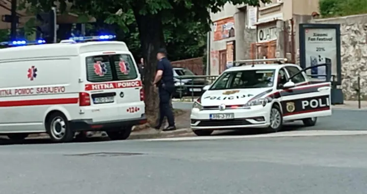 Saobraćajna nesreća, Sarajevo, policija, MUP KS, uviđaj, intervencija, Hitna pomoć/Andrej Bjeloš