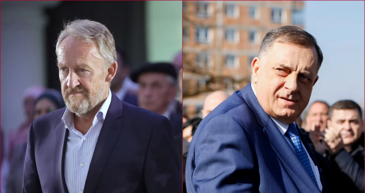 milorad dodik, bakir izetbegović/