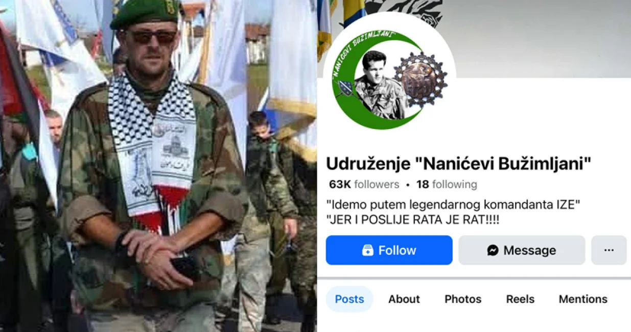 Admin stranice "Nanićevi Bužimljani" priveden zbog govora mržnje/Facebook