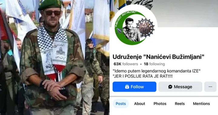 Admin stranice "Nanićevi Bužimljani" priveden zbog govora mržnje/Facebook