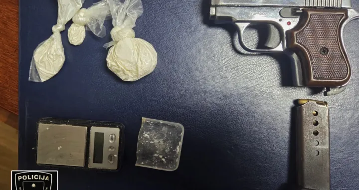 Oduzeti droga i oružje/MUP HNK//