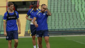 Dženis Burnić i Jusuf Gazibegović/Foto: Sanel Konjhodžić/sport1