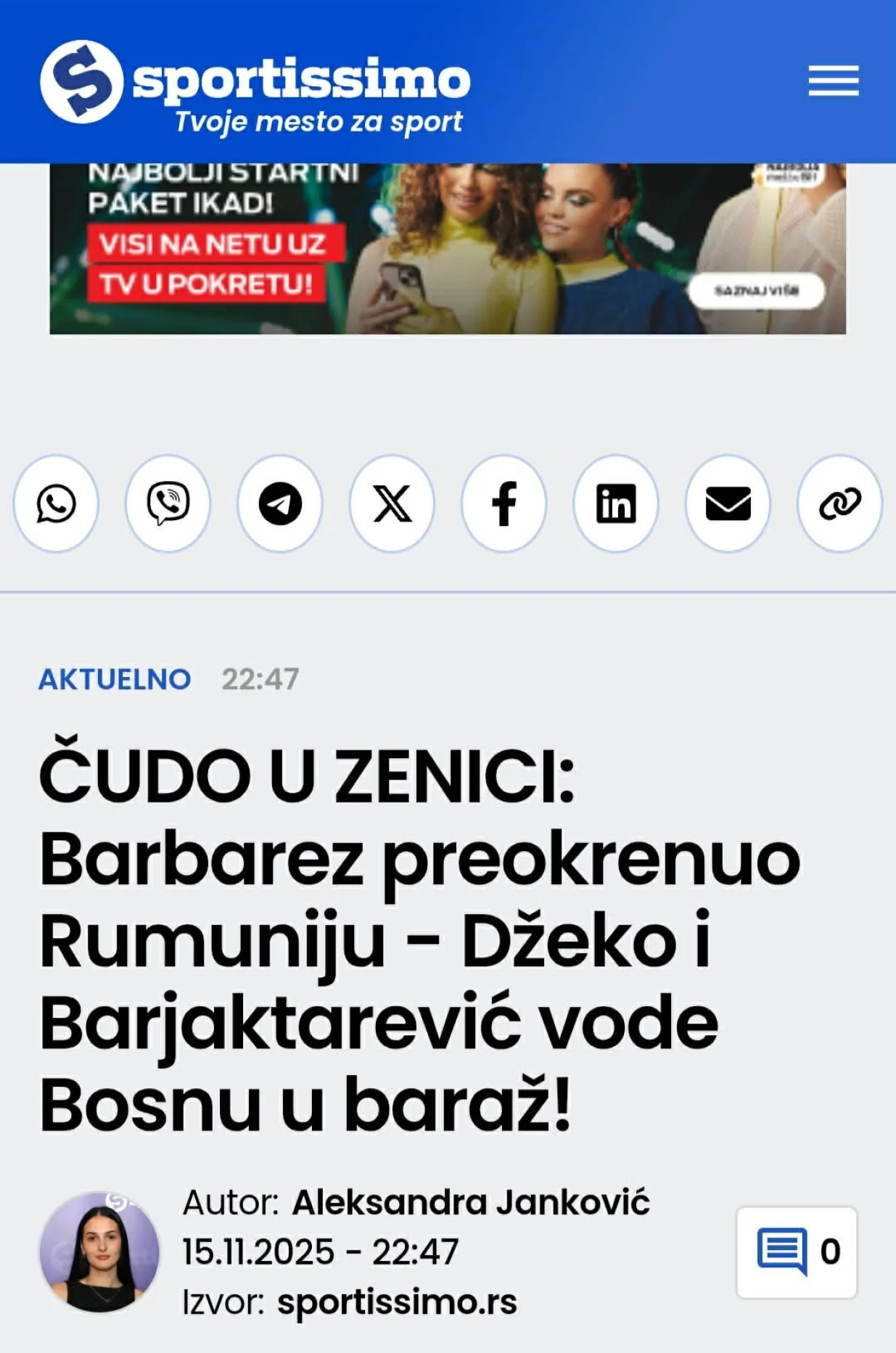 FOTO: Screenshot/Foto: 