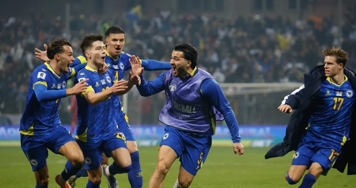 Detalj sa utakmice BiH - Rumunija (FOTO: Damir Deljo/Oslobođenje)/Foto: 