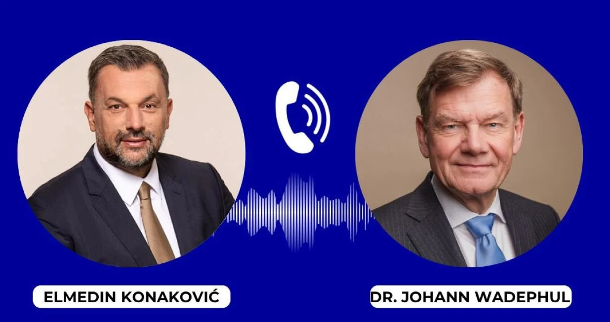 Šef bh. diplomatije razgovarao je s Johannom Wadephulom putem telefona zbog radne posjete SAD-u/Screenshot X