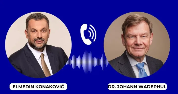 Šef bh. diplomatije razgovarao je s Johannom Wadephulom putem telefona zbog radne posjete SAD-u/Screenshot X