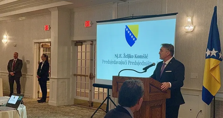 Željko Komšić u New Yorku/Predsjedništvo Bih