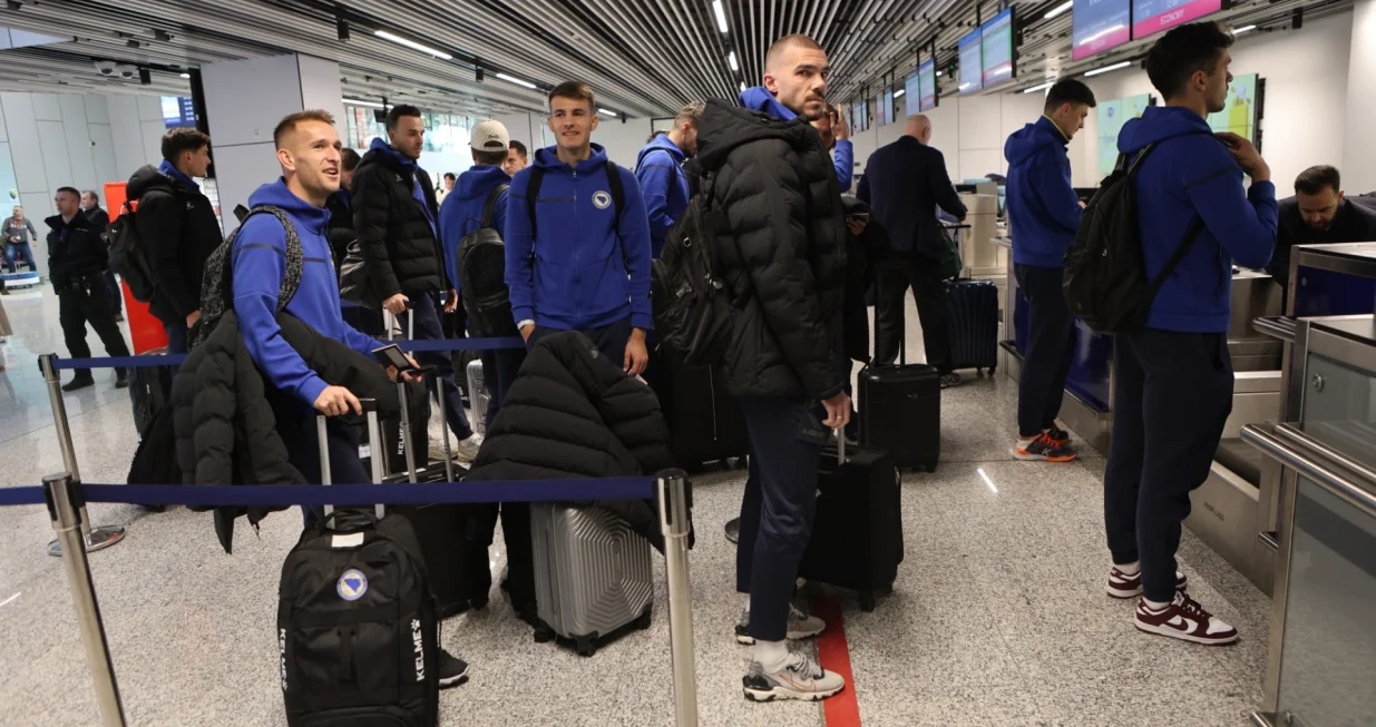 Reprezentativci BiH, ipak, još uvijek nisu otuptovali za Beč/Foto: 