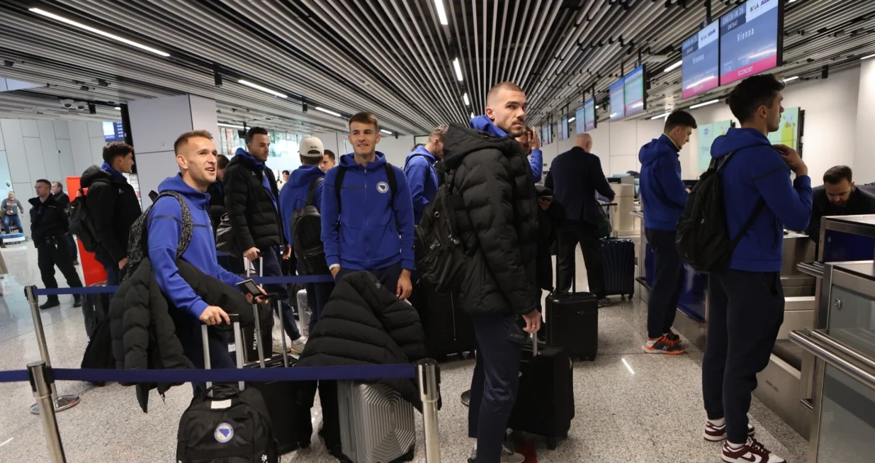 Reprezentativci BiH, ipak, još uvijek nisu otuptovali za Beč/Foto: 