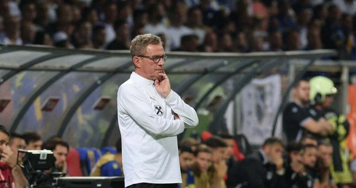 Ralf Rangnick objasnio nesvakidašnji potez (FOTO: NFSBiH)/Foto: 