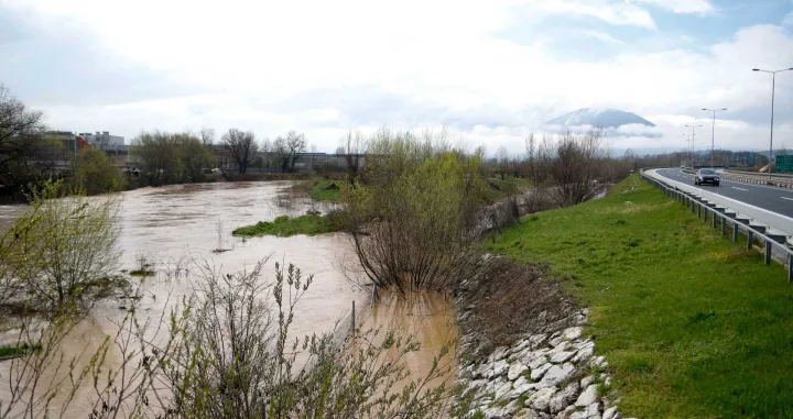 Poplava u Rajlovcu, izlila se rijeka Bosna/Damir Deljo