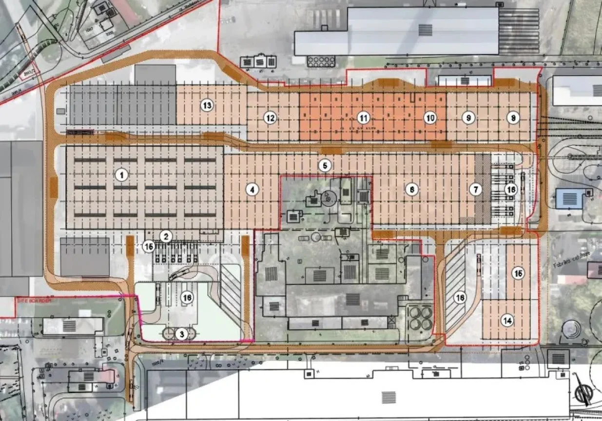 plan gradilišta celex nova fabrika papira/Biznisinfo.ba