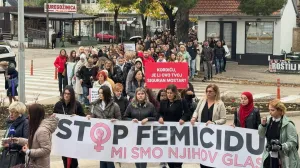 mostar protestna šetnja nakon ubistva aldine jahić/Mostar Info Bih