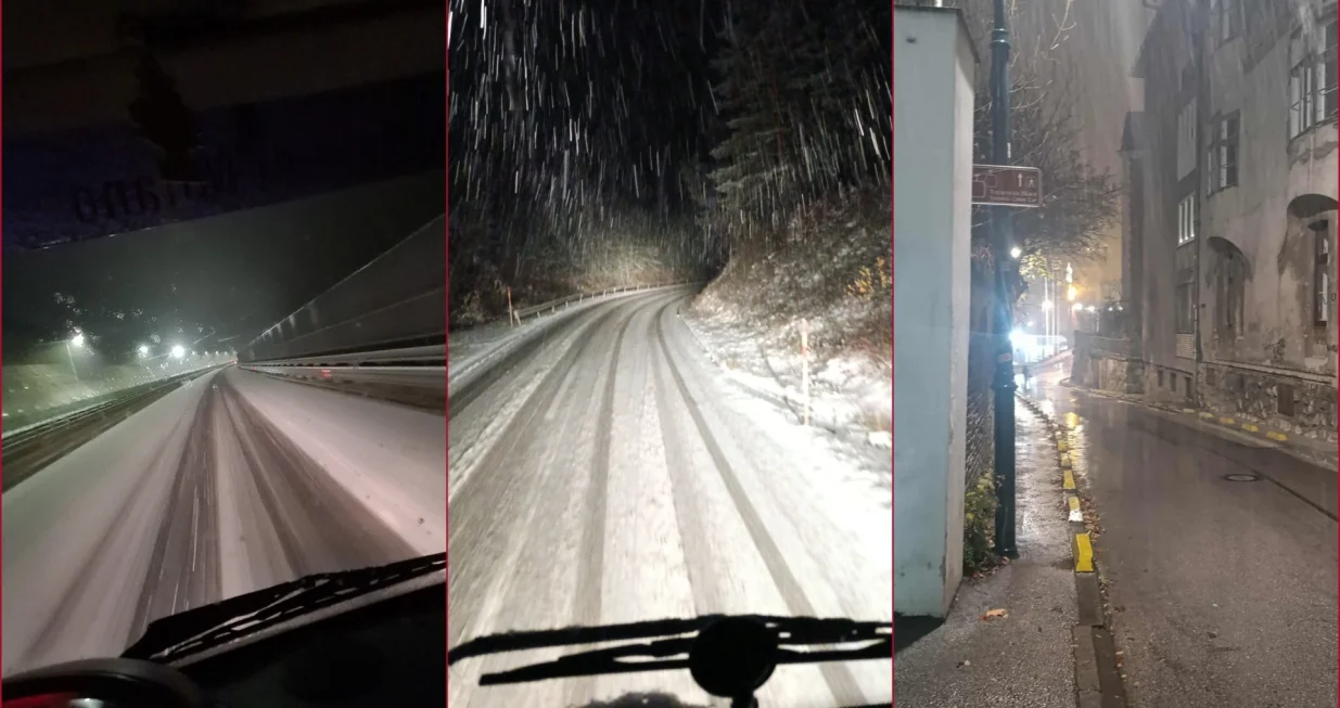 sniejg, padavine, stanje na putevima, bih, zima/