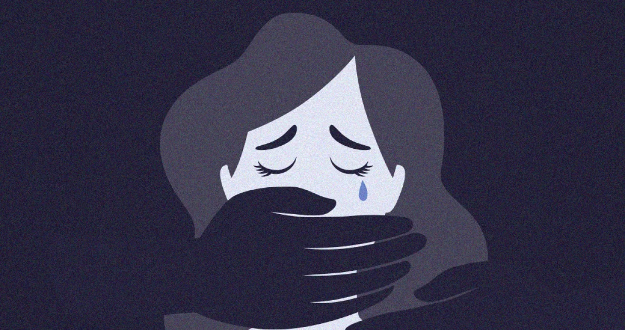 Vizual za kolumnu, žene, nasilje/Benjamin Krnić