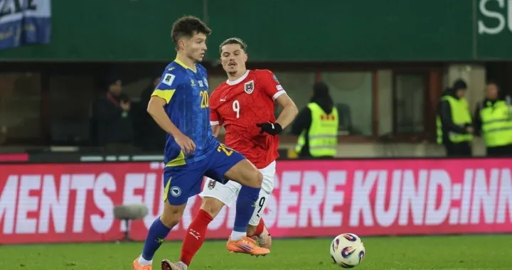 Esmir Bajraktarević poručio kako Zmajevi nisu imali sreće protiv Austrije (FOTO: NFSBiH)/Foto: 