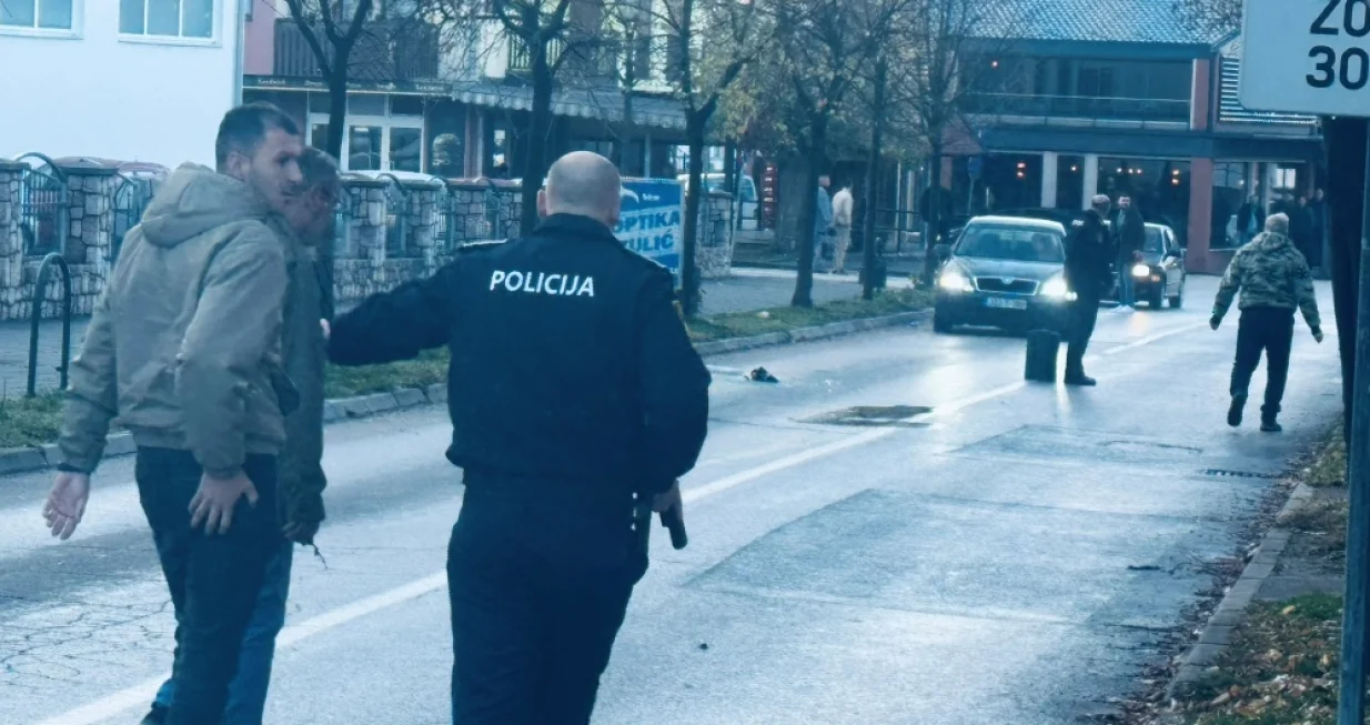 Policija na mjestu događaja/Info Plus