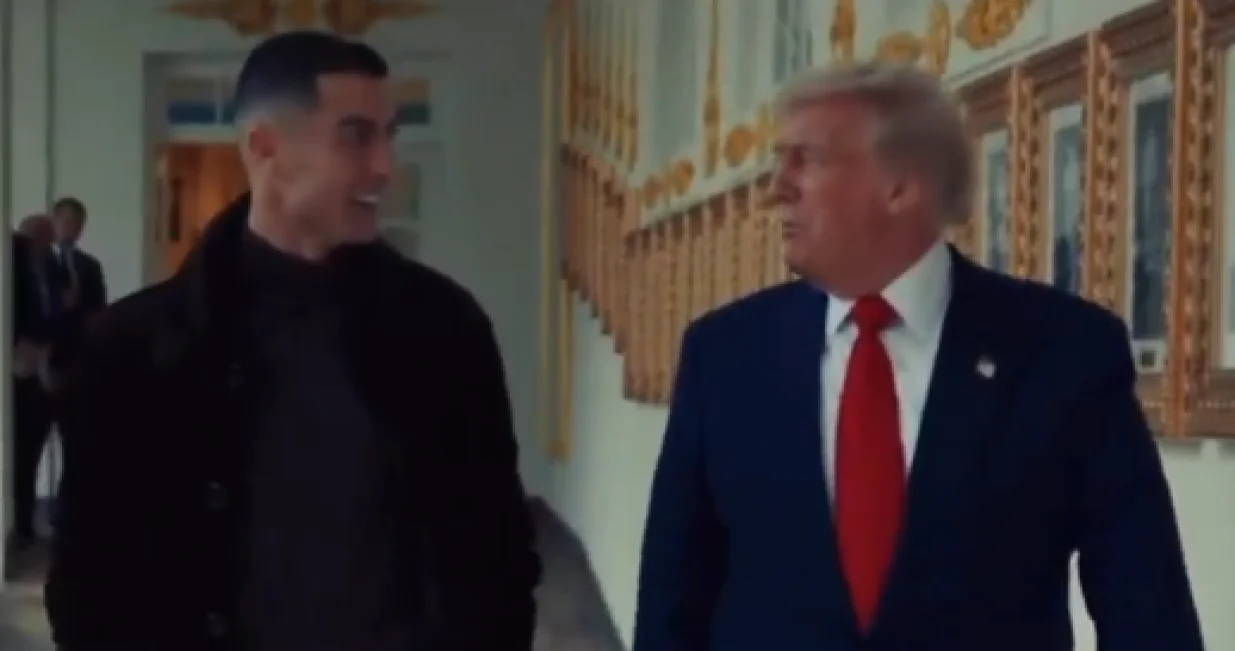 Cristiano Ronaldo i Donald Trump/Foto: 