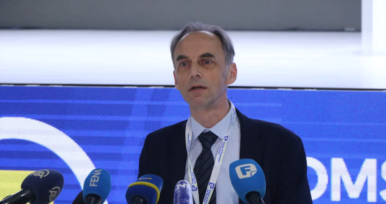 Press konferencija povodom održavanja Ekonomskog foruma BiH 2021.Fikret Čaušević/Senad Gubelić
