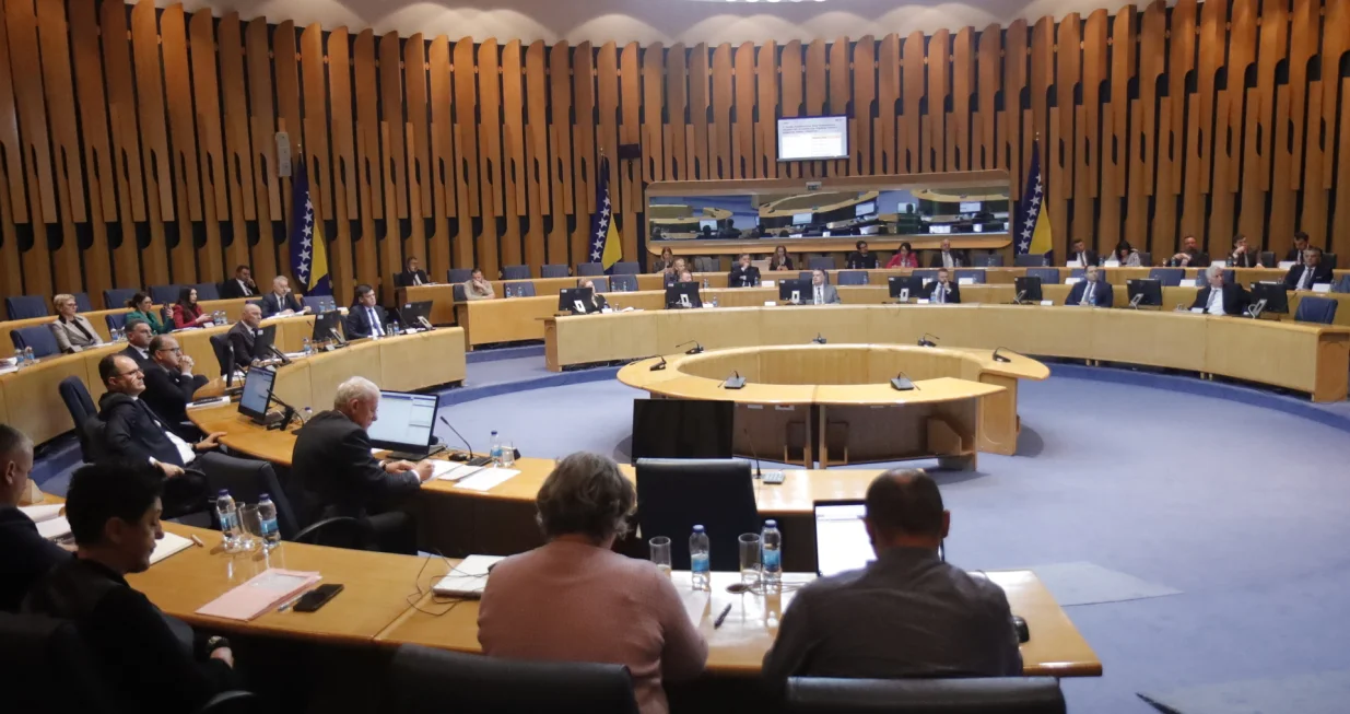 Hitna sjednica Doma naroda Parlamentarne skupštine BiH/Senad Gubelić