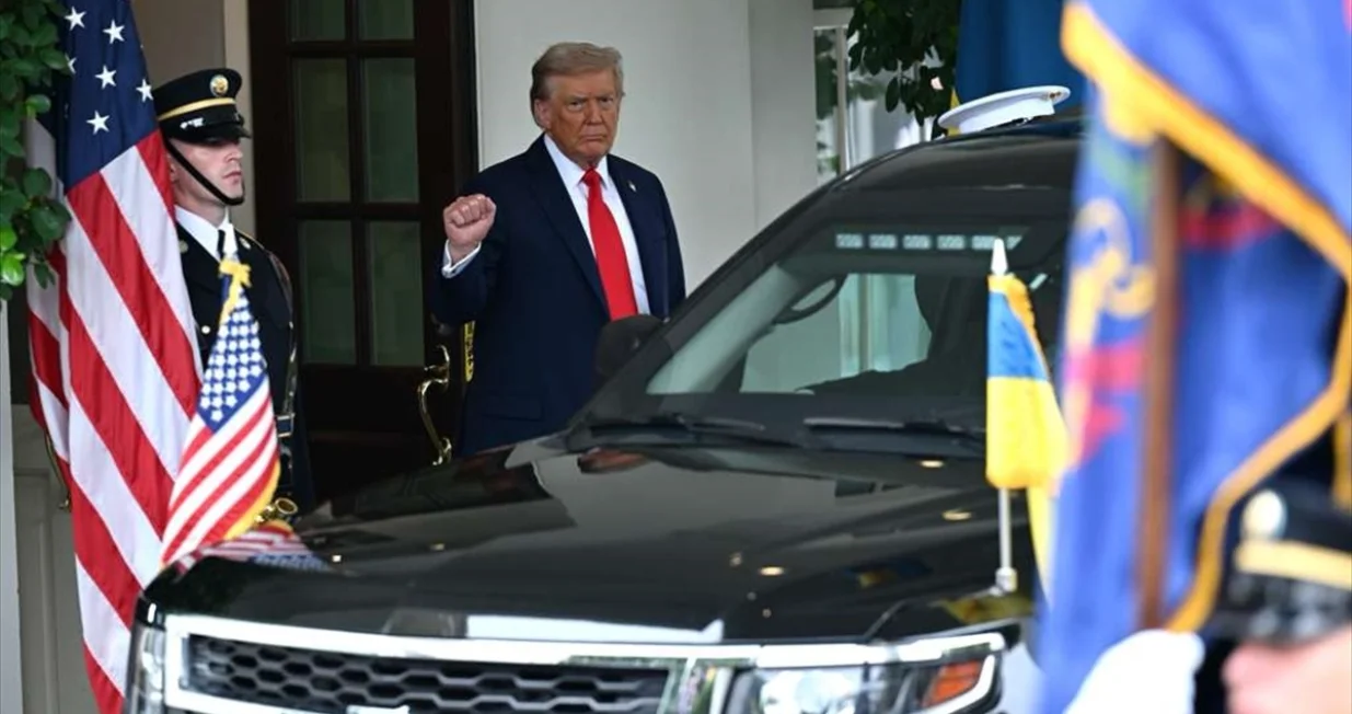 Američki predsjednik Donald Trump dočekao je ukrajinskog predsjednik Volodimira Zelenskog u Bijeloj kući; 18.8.2025./Fatih Aktaş