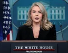 White House Press Secretary Karoline Leavitt holds a press briefing at the White House in Washington, D.C., U.S., November 20, 2025. REUTERS/Evelyn Hockstein/Evelyn Hockstein