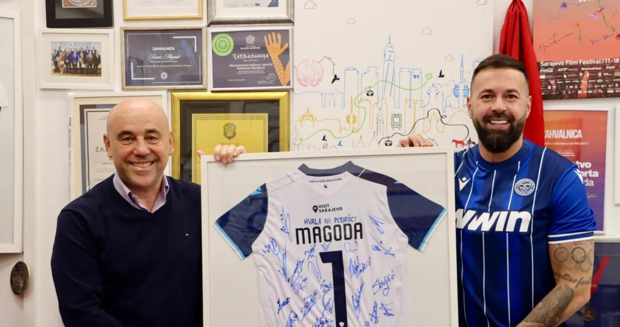 Jusuf Tanović i Kenan Magoda/Foto: 