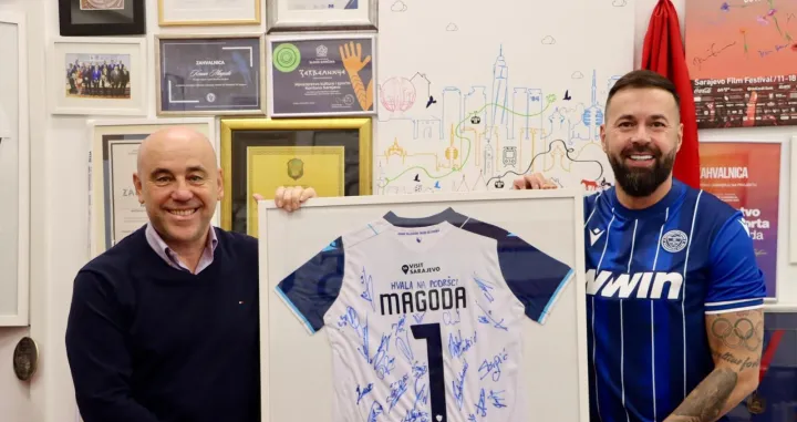 Jusuf Tanović i Kenan Magoda/Foto: 