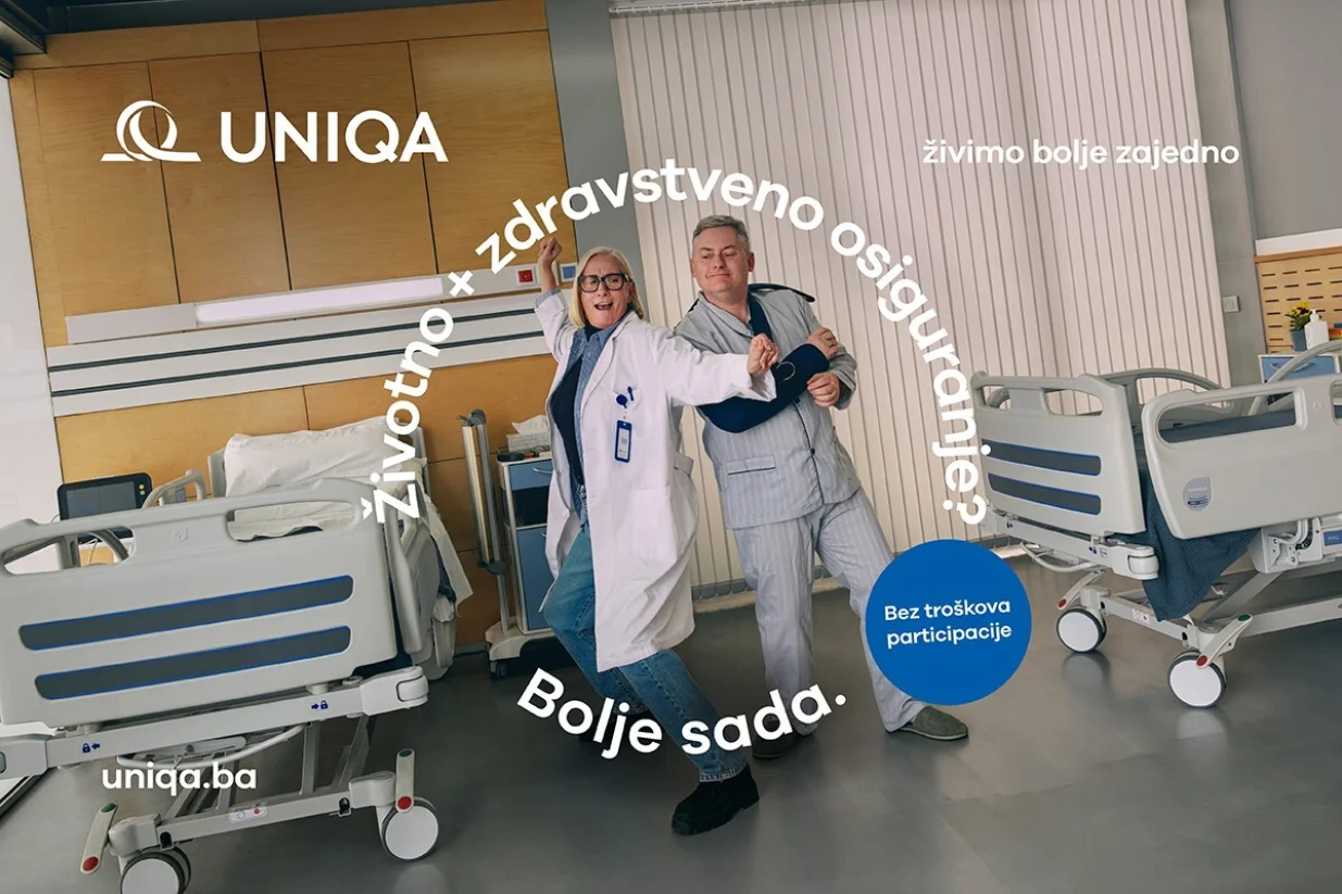 Klijenti UNIQA osiguranja sada štede 20% na troškovima liječenja/