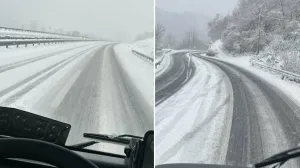 snijeg, ceste, stanje na cestama/Viber/Viber