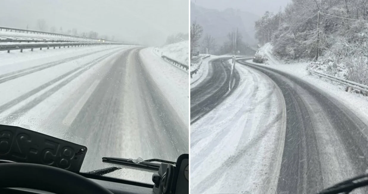 snijeg, ceste, stanje na cestama/Viber/Viber