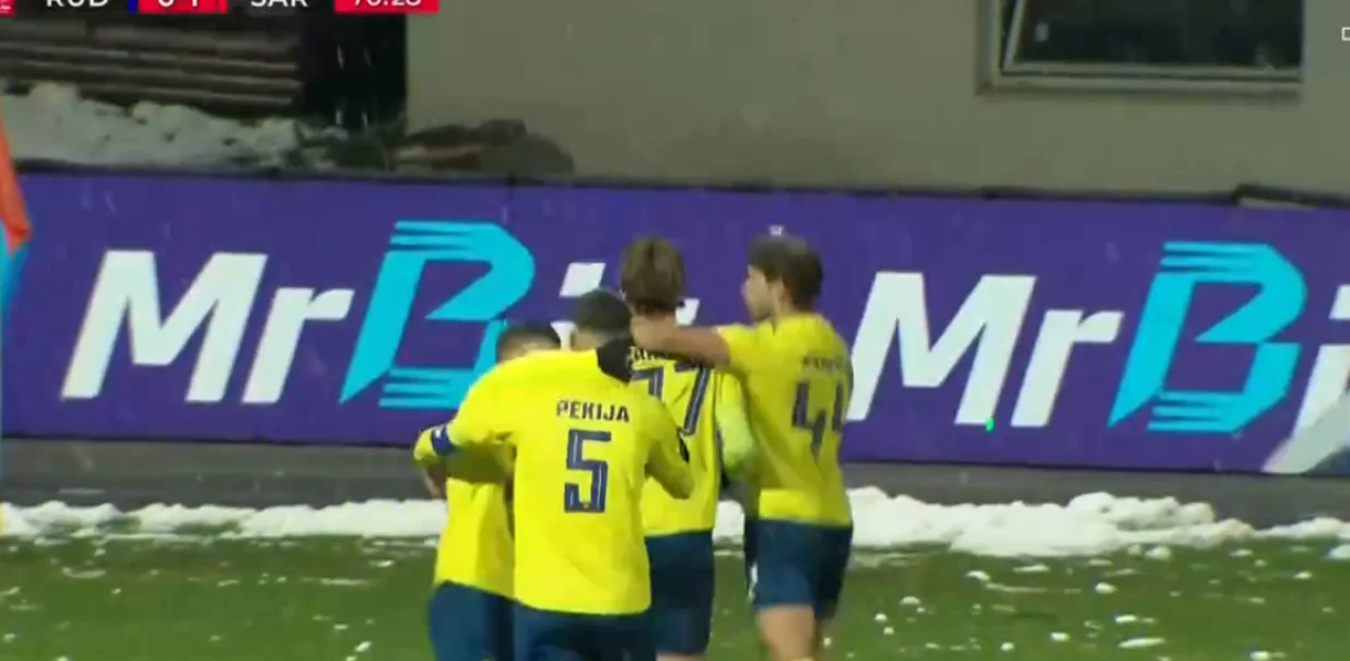 Gol Rudara za 1:1/Foto: 