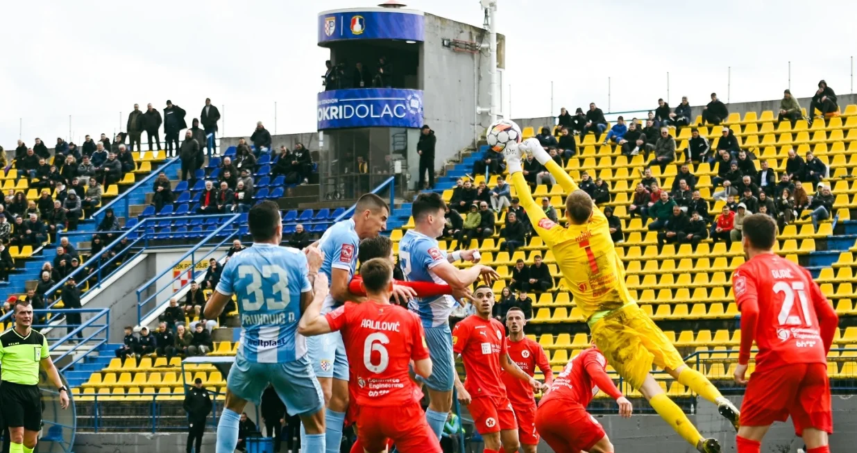 HŠK Posušje - FK Velež, 22. kolo WWin lige BiH, 16.3.2025.g./Foto: 