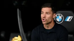 Soccer Football - LaLiga - Real Madrid v Valencia - Santiago Bernabeu, Madrid, Spain - November 1, 2025 Real Madrid coach Xabi Alonso REUTERS/Juan Barbosa/Foto: Juan Barbosa