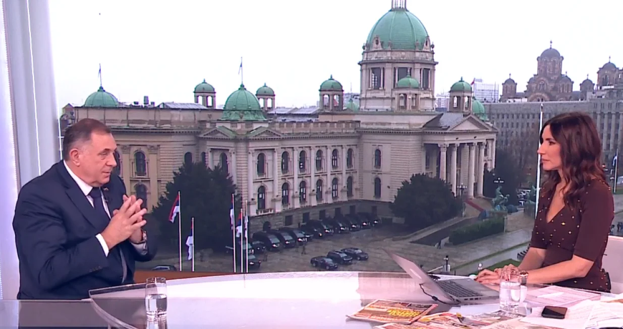 Milorad Dodik u Beogradu/