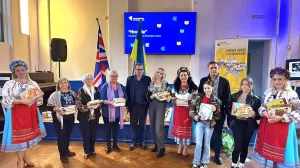 Humanitarni koncert "Čitanje srcem" u znak podrške osnivanju prve Ukrajinske dječije biblioteke u Birminghamu//