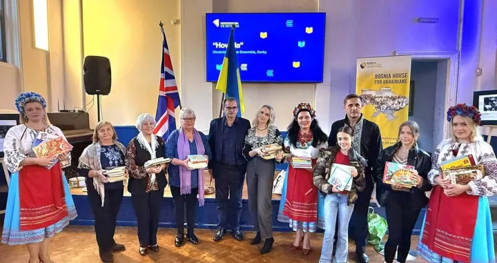 Humanitarni koncert "Čitanje srcem" u znak podrške osnivanju prve Ukrajinske dječije biblioteke u Birminghamu//