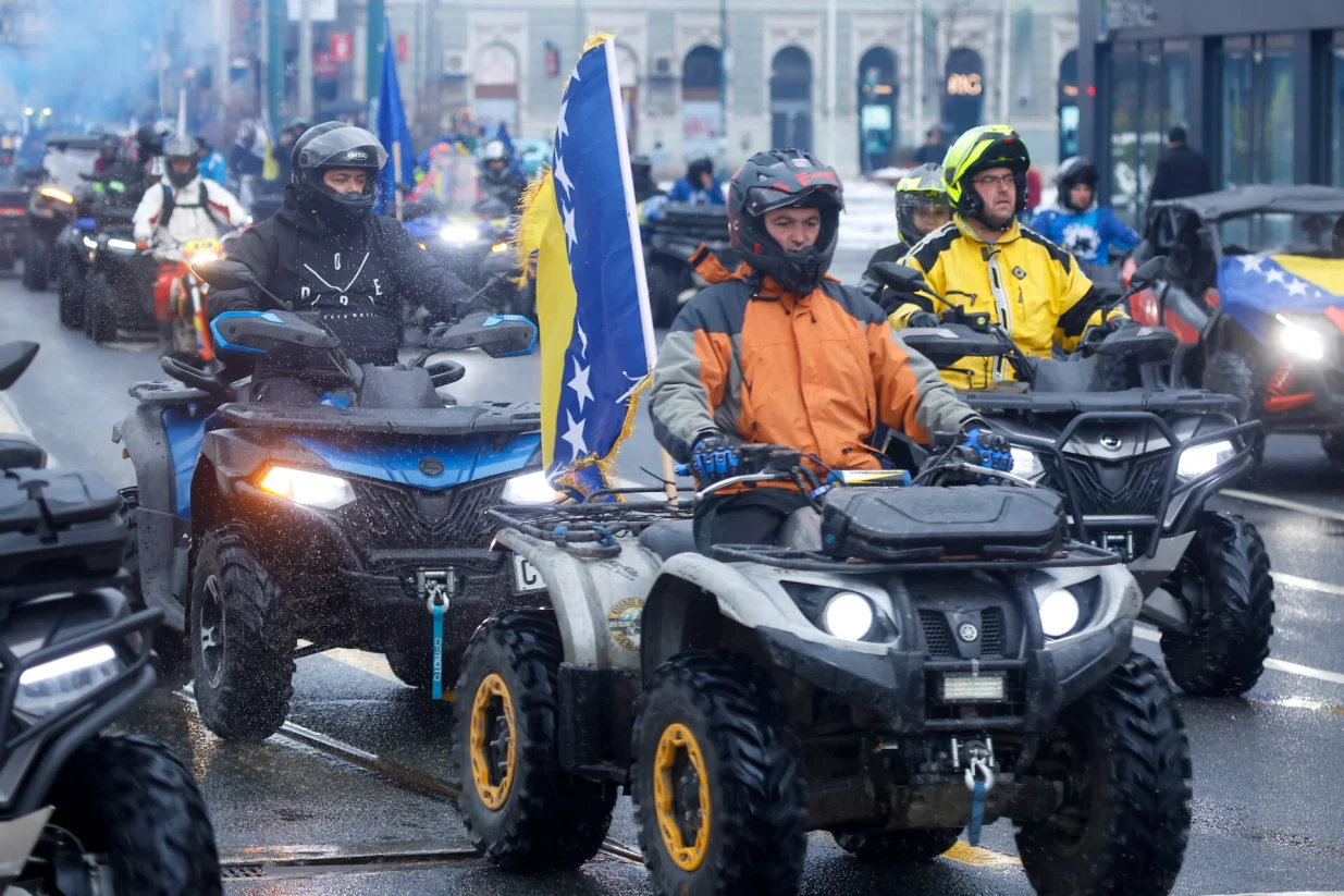 Kvadrijada kroz Titovu za 25. novembar/Damir Deljo