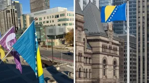 Na zgradi Skupštine Hamiltona u Kanadi podignuta zastava BiH//